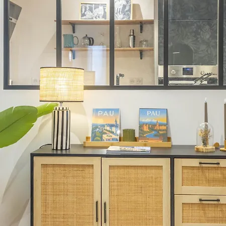 Le Emile - T3 Centre Pau, Familial, Cosy - A Pied Lejlighed *